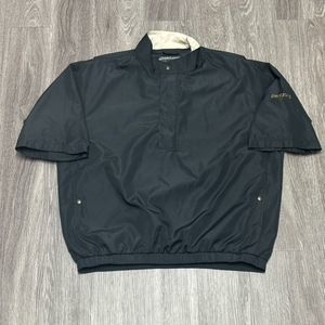 Dryjoys By Footjoy Windbreaker Jacket Mens Extra Large Black‎ Fremont Rideout